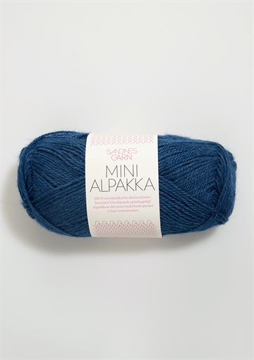 Sandnes Mini Alpakka fv. 6063 blå
